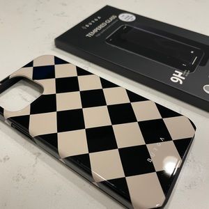 BURGA iPhone 12 Pro Max cover AND screen protector.